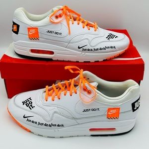 Men's Nike Air Max 1 LX 'Just Do It' Shoes Sz 10.5